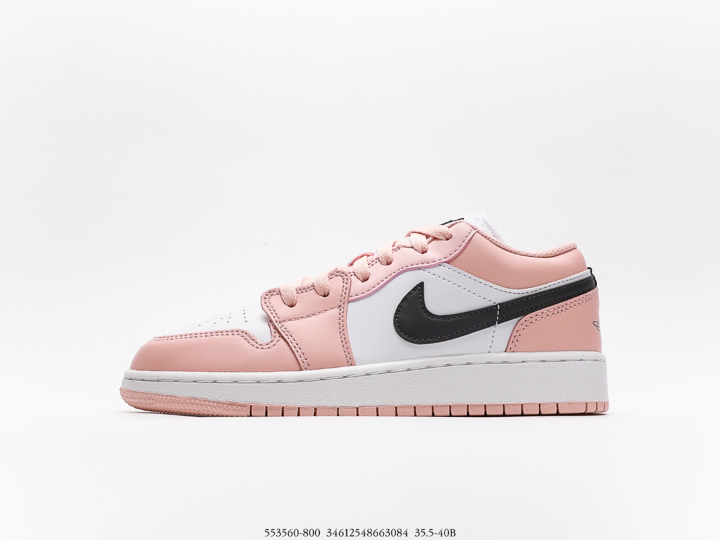 Nike Air Jordan 1 g di colore rosa artico chiaro 553560-800