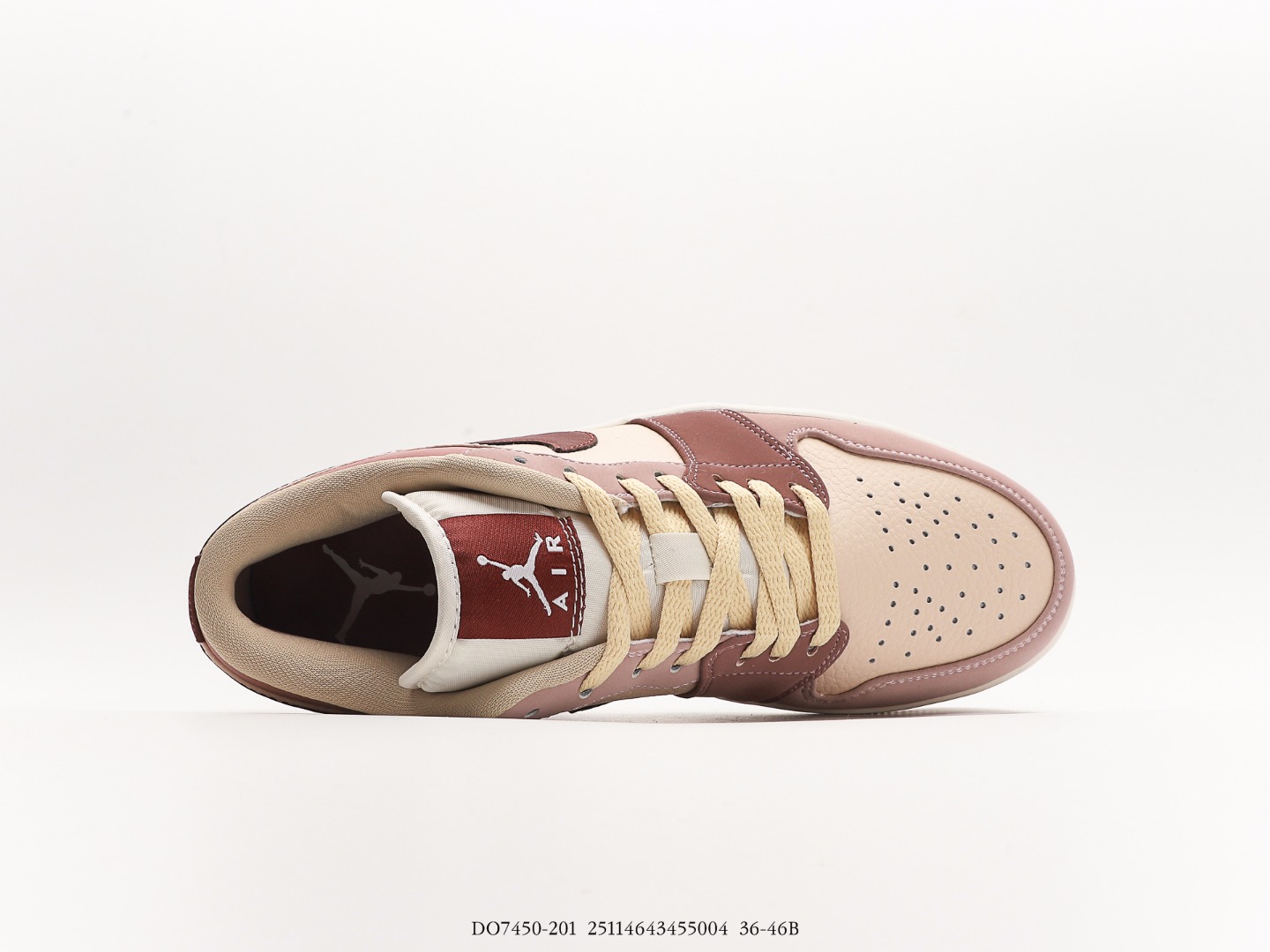 Nike Air Jordan 1 bas «Tan/ haricots rouges» AJ1_DO7450-201
