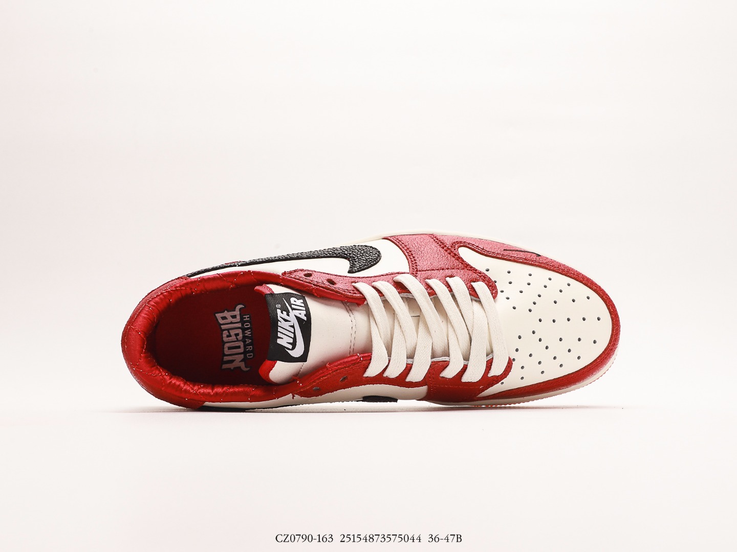 Nike Air Jordan 1 Retro Low OG“University Red”AJ1 __CZ0790-163