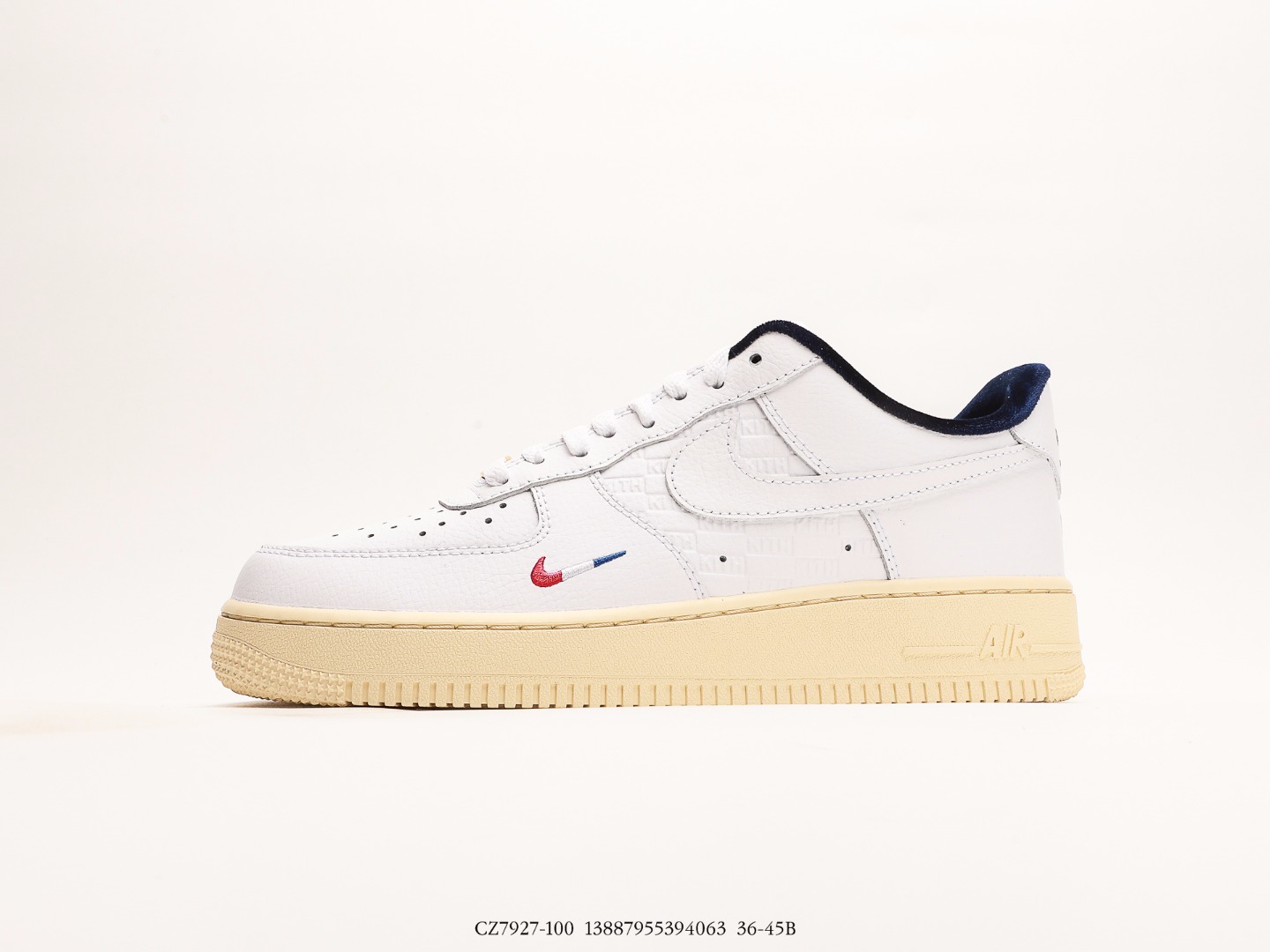 Kith x Nike Air Force 1 '07 Low“France”_CZ7927-100