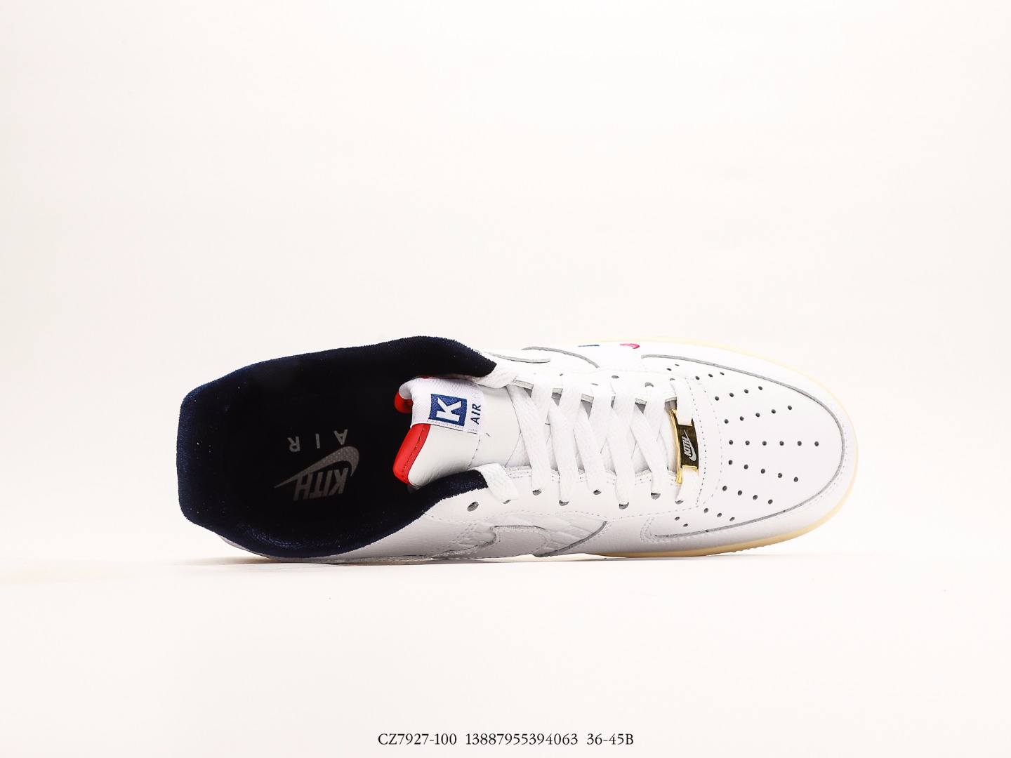 Kith x Nike Air Force 1 '07 Low“France”_CZ7927-100