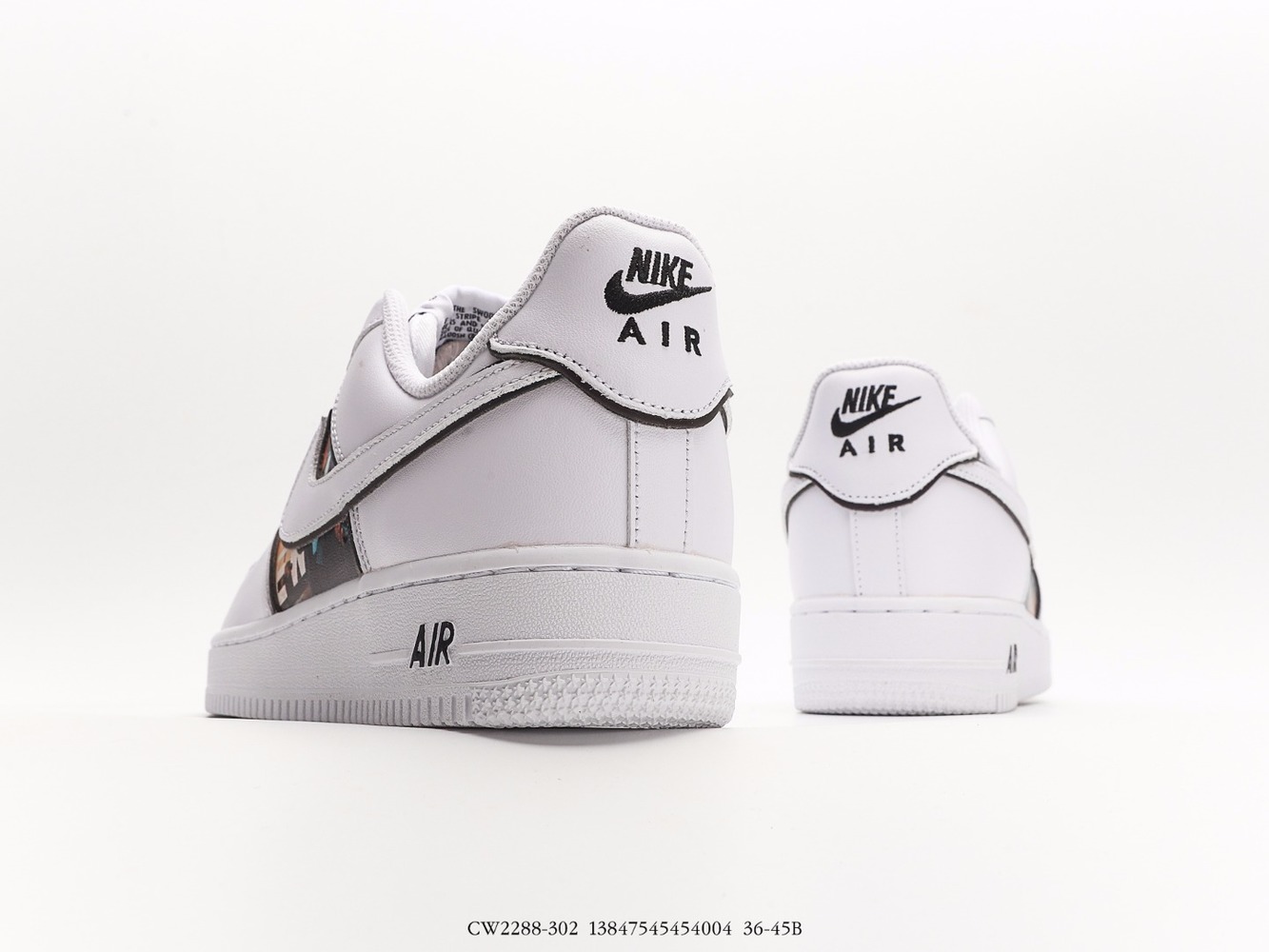 Grand Theft Auto x Nike Air Force 1 07 LV8 «blanc /Grand Theft Auto» _CW2288-302
