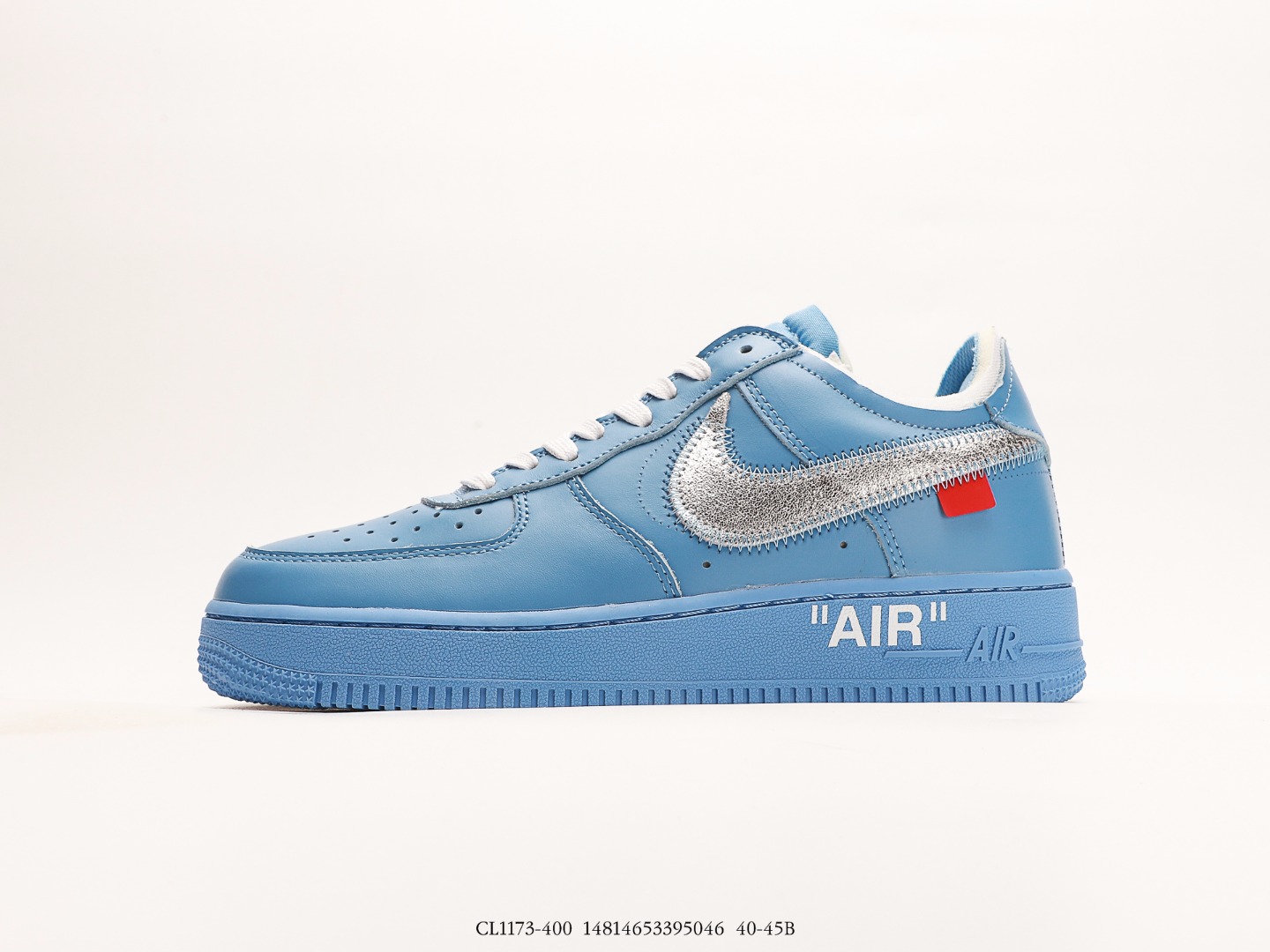 VIRGIL ABLOH(New York Brooklyn Museum) x Off-White x Nike Air Force 107 LowLight Green Spark_CL1173-400