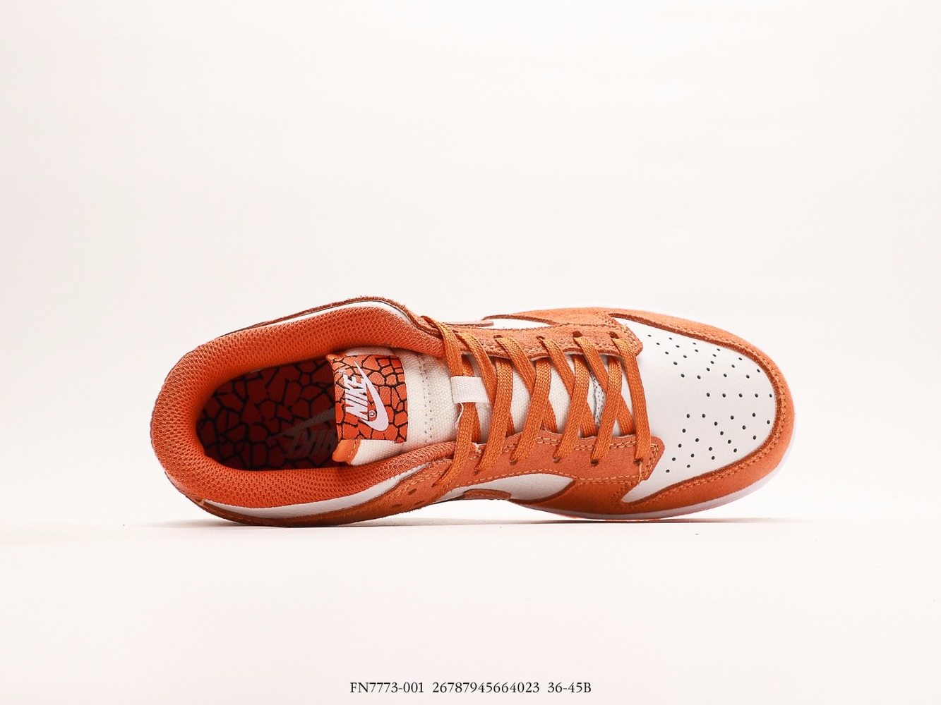 Nike Dunk Low Cracked Orange _FN7773-001
