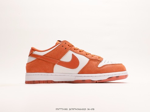 Nike Dunk Orange peu fissuré _FN7773-001