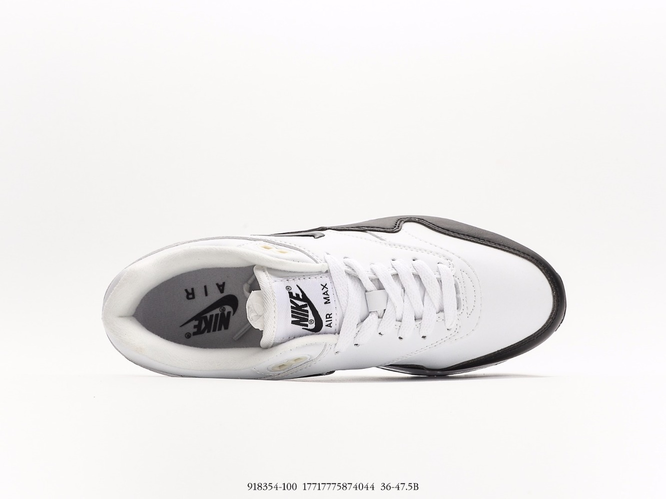 Nike Air Max 1 Jewel White Black_918354-100